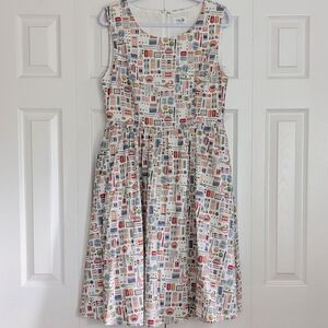 Sewing Notions Fit and Flare Dress